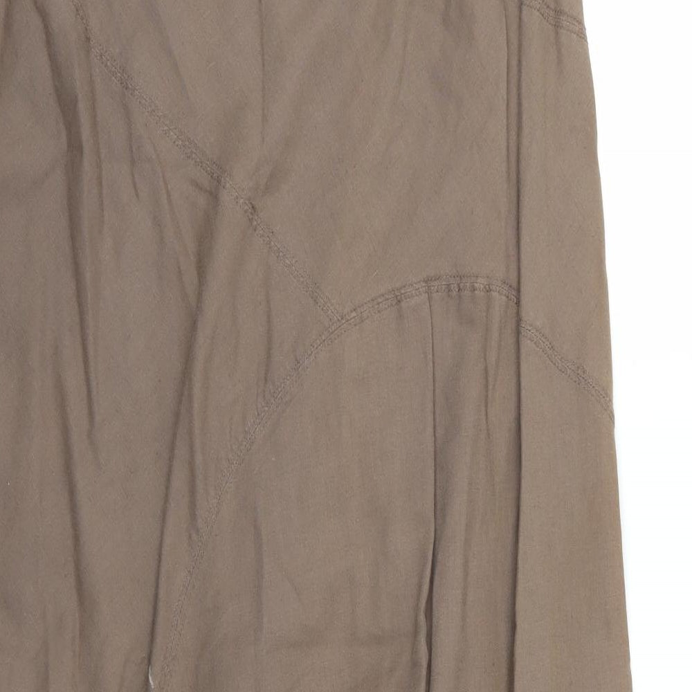 Cherokee Womens Brown   Flare Skirt Size 16