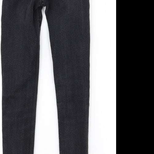 Gap Girls Black   Skinny Jeans Size 6 Years