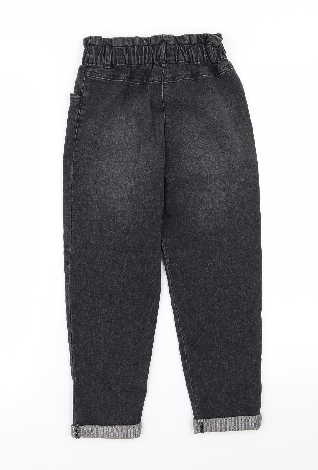 TU Girls Black   Straight Jeans Size 7 Years