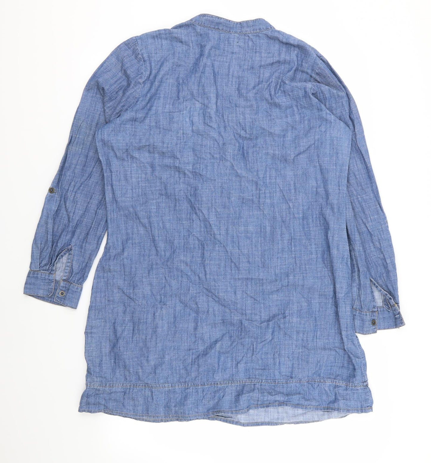 F&F Womens Blue   T-Shirt Dress  Size 16