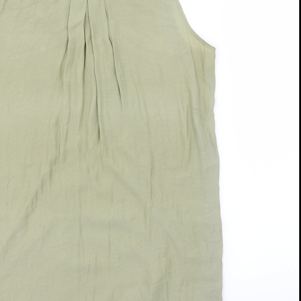 NEXT Womens Green   Basic Button-Up Size 10
