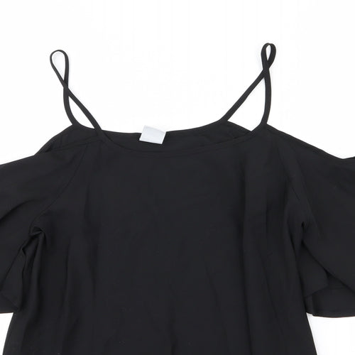 VERO MODA Womens Black   Camisole Tank Size S