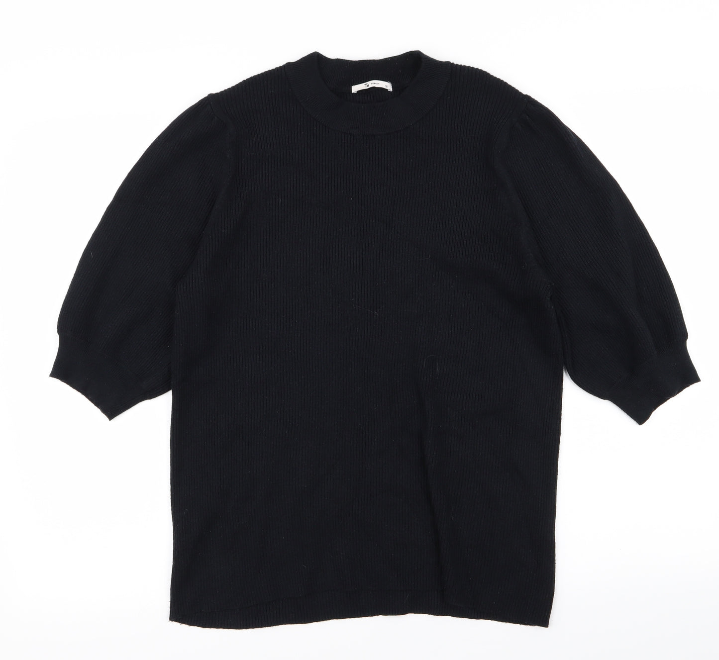 TU Womens Black   Pullover Jumper Size 18