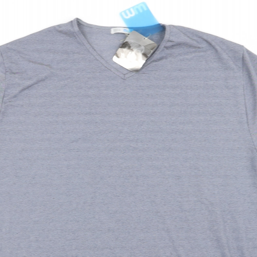 M&S Mens Grey    T-Shirt Size XL