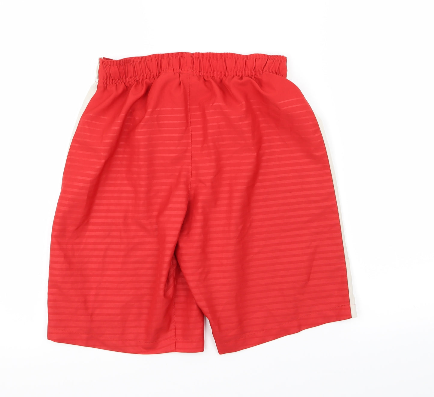 Nike Mens Red Striped  Sweat Shorts Size S - Stretch waistband