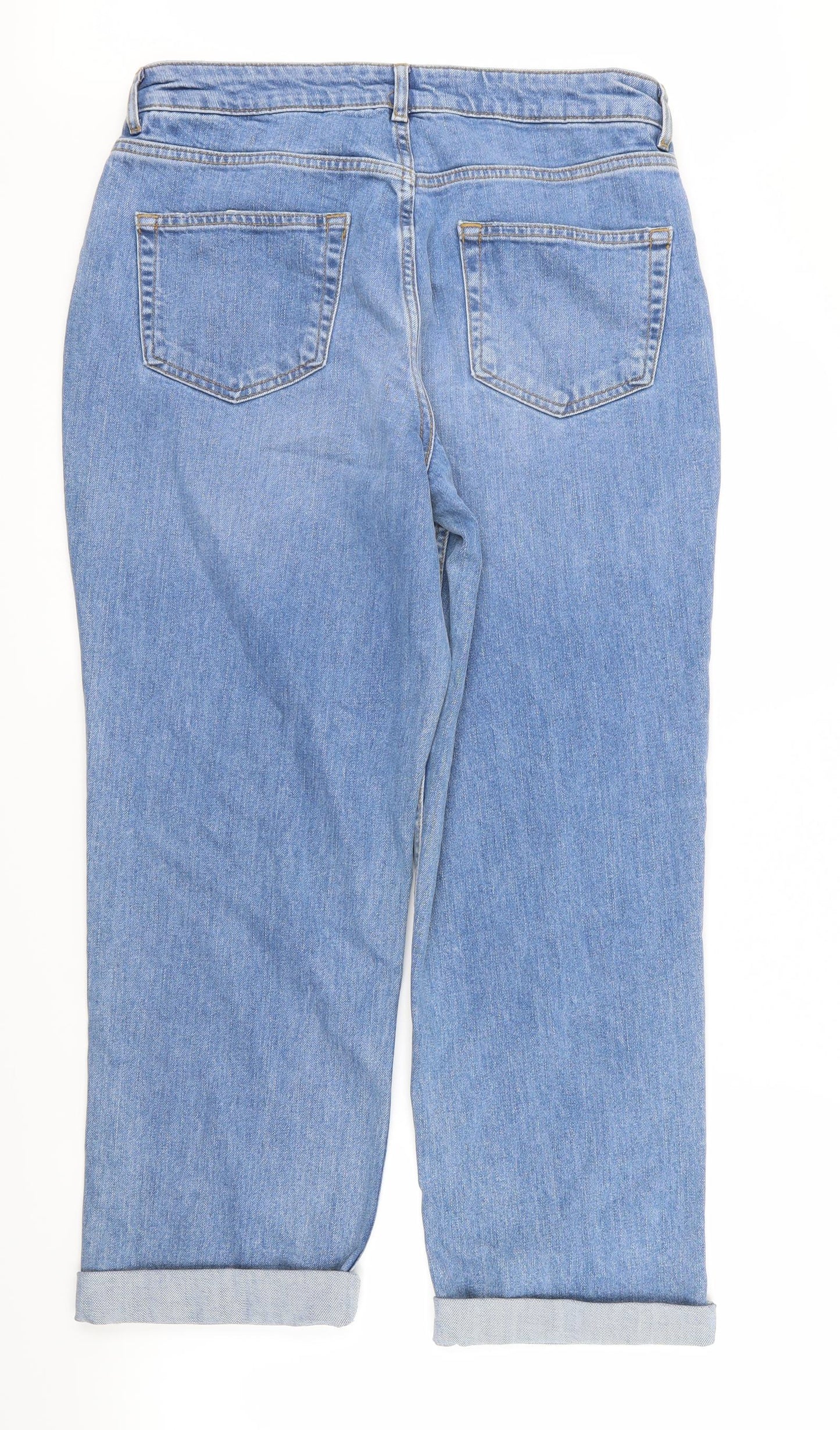 Asda George Womens Blue   Straight Jeans Size 14 L26 in