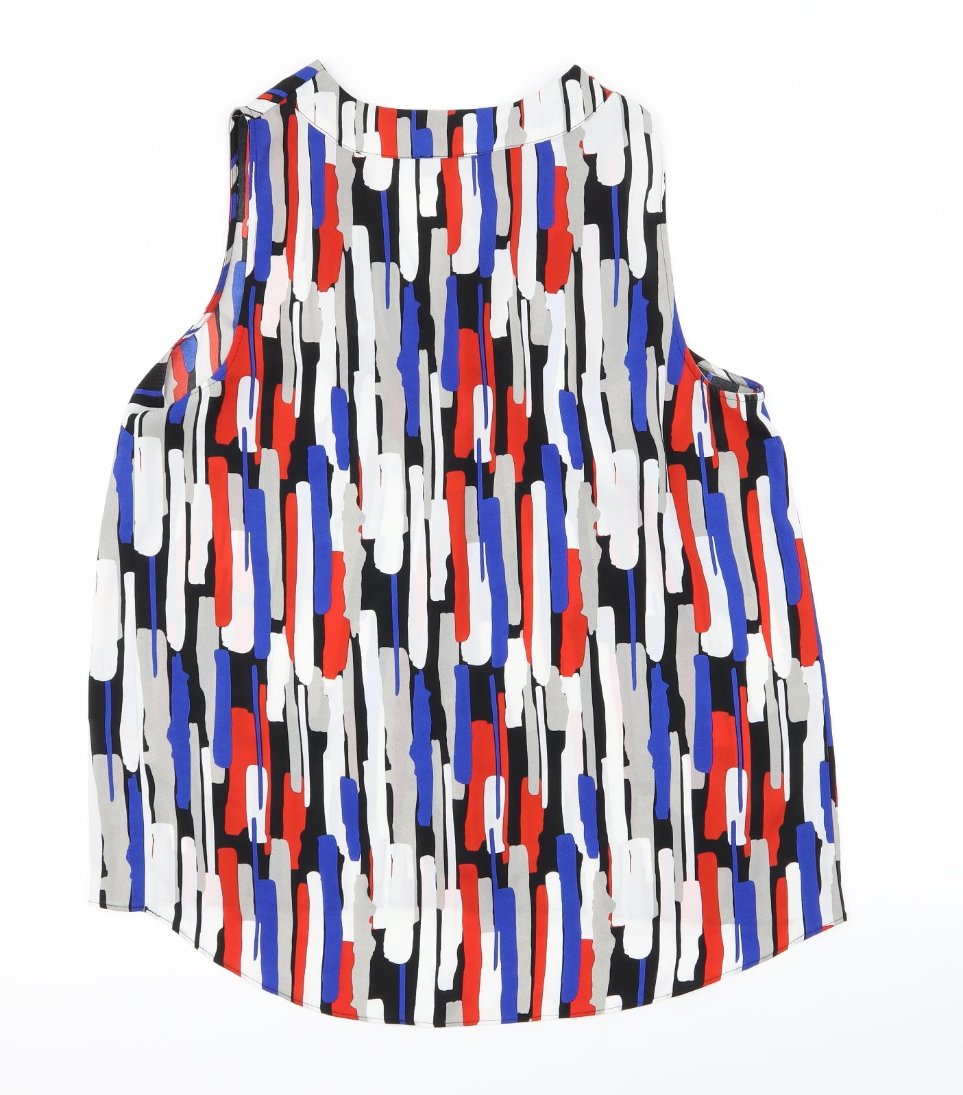 Papaya Womens Multicoloured Geometric  Basic Blouse Size 16