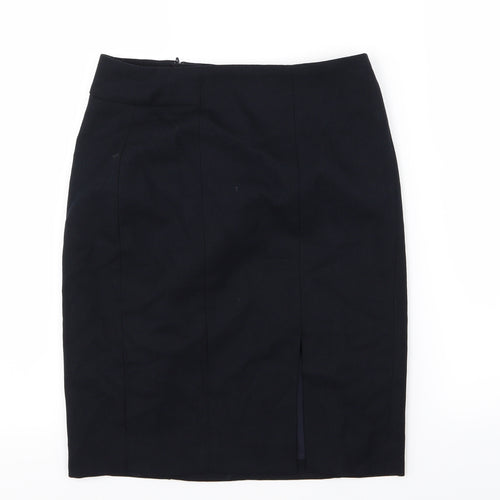 H&M Womens Blue   A-Line Skirt Size 8