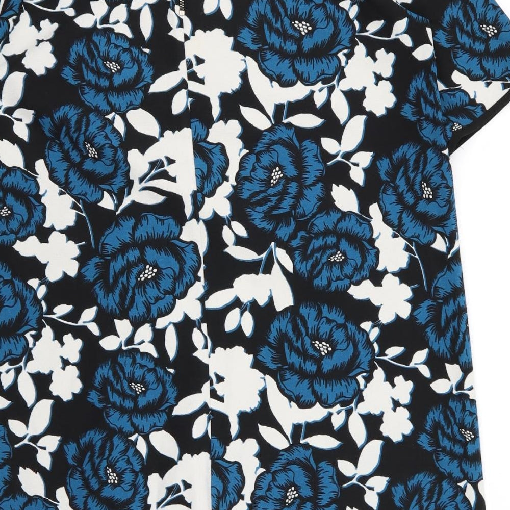 Dorothy Perkins Womens Multicoloured Floral  A-Line  Size 16