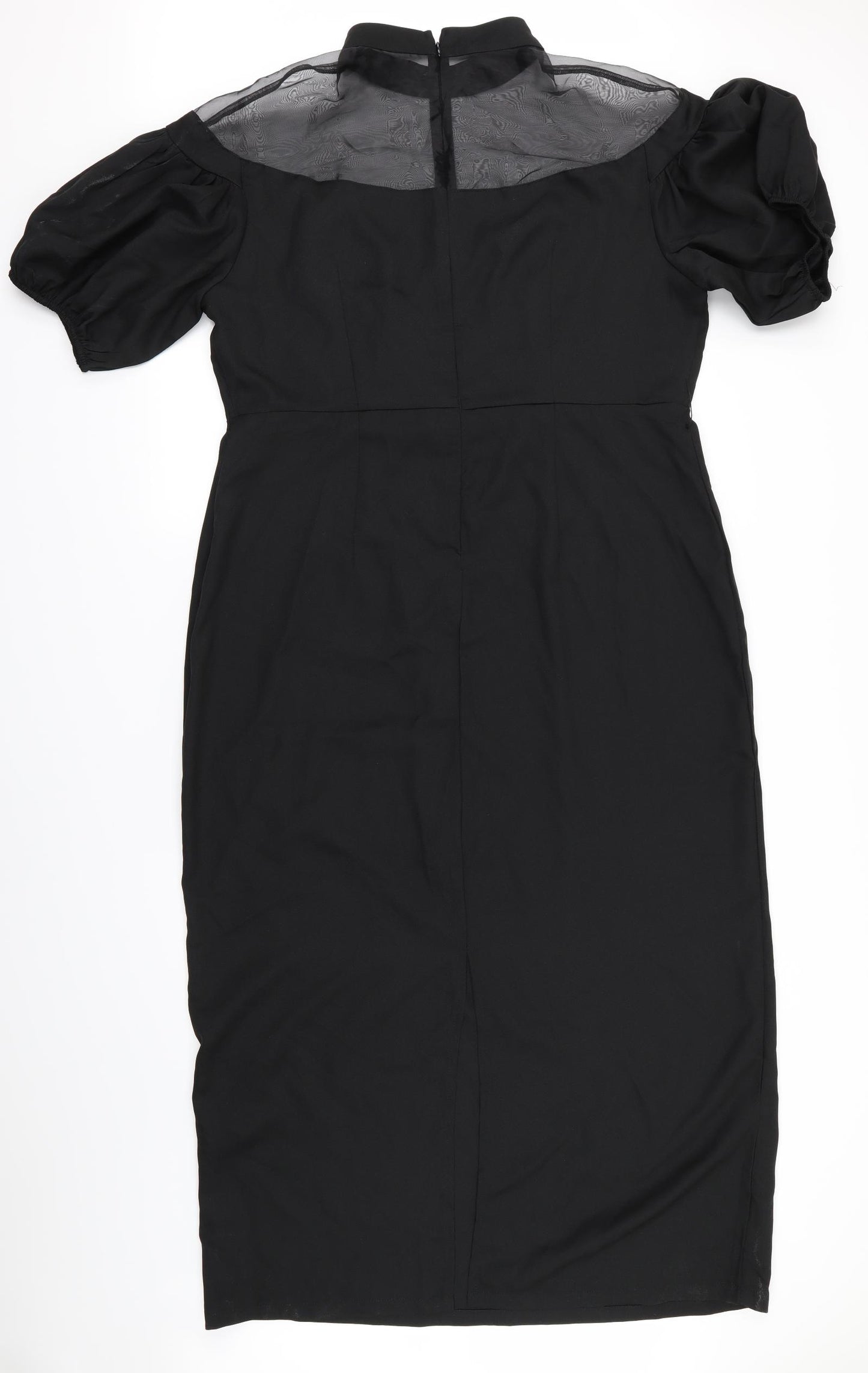 SheIn Womens Black Floral  A-Line  Size 2XL