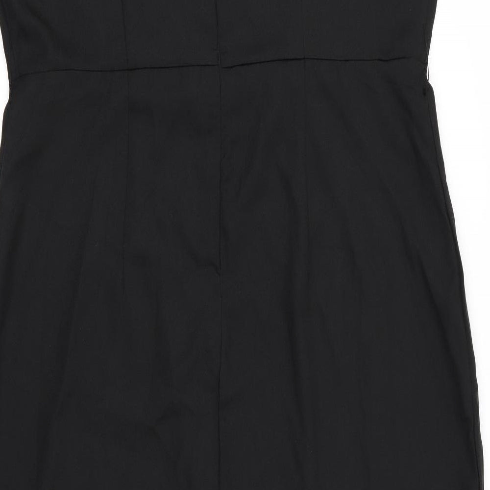 SheIn Womens Black Floral  A-Line  Size 2XL