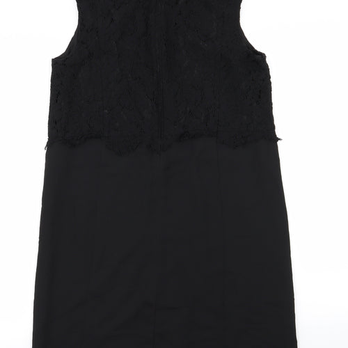NEXT Womens Black Floral  A-Line  Size 10