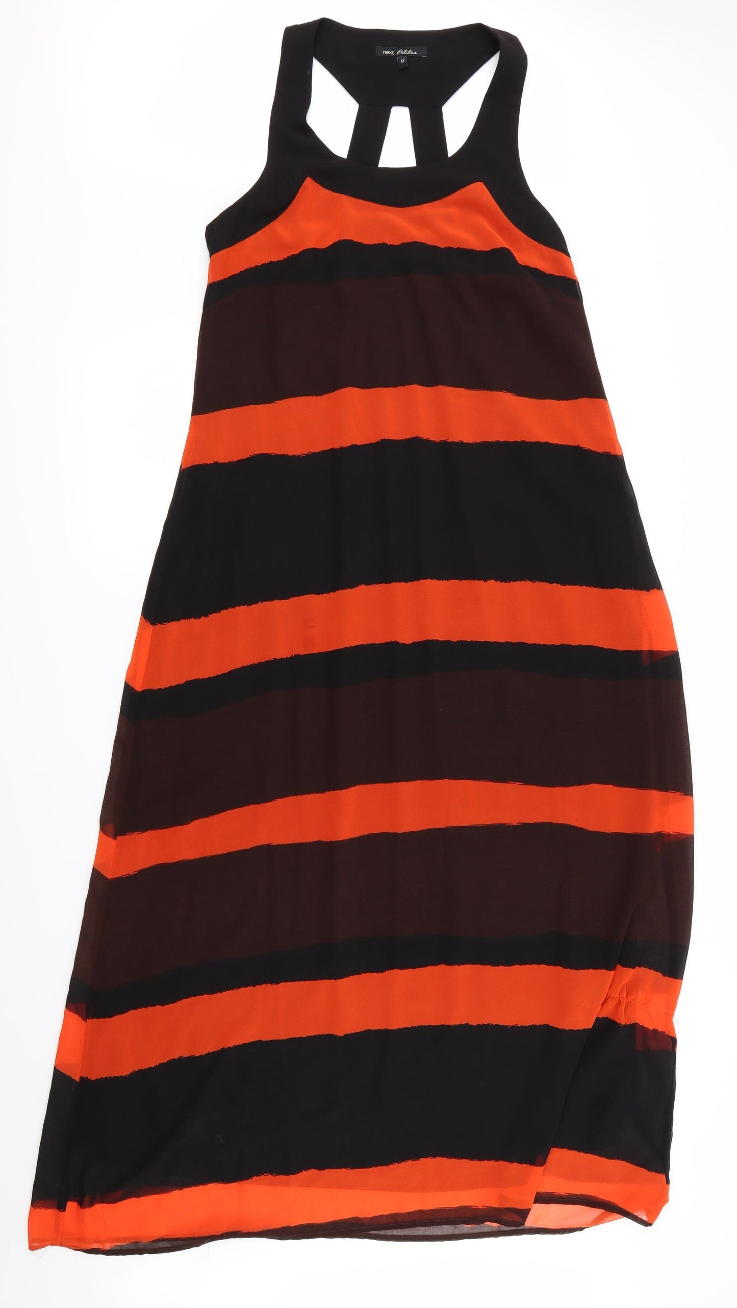 NEXT Womens Multicoloured Striped  Fit & Flare  Size 12