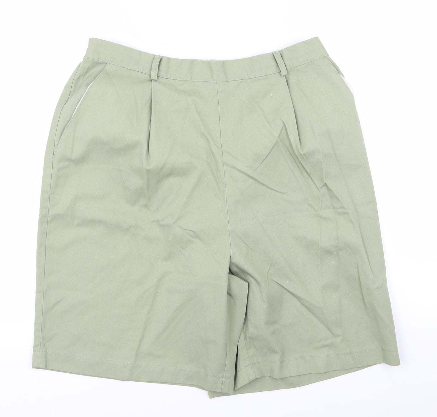 isabelle Womens Green   Chino Shorts Size 18