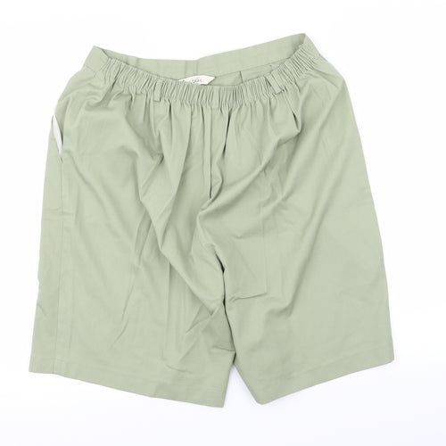 isabelle Womens Green   Chino Shorts Size 18