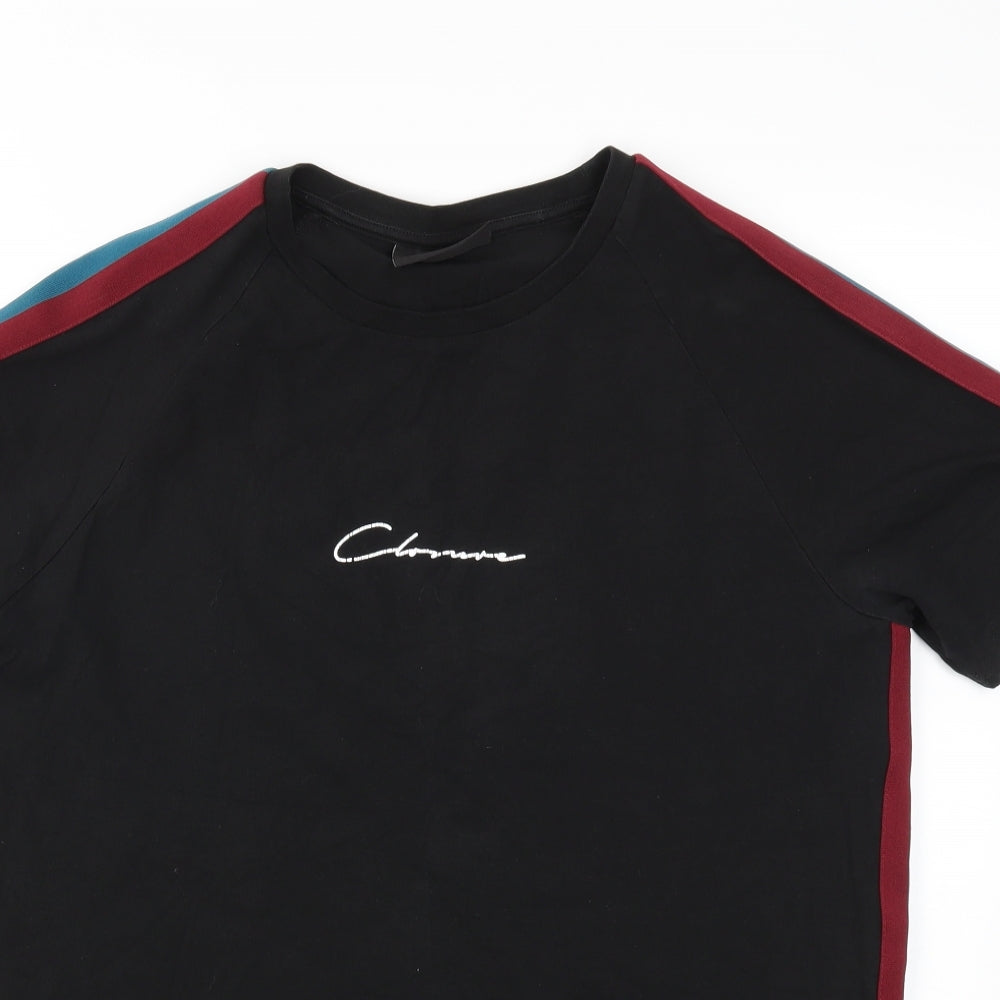 Closure London Mens Black    T-Shirt Size M