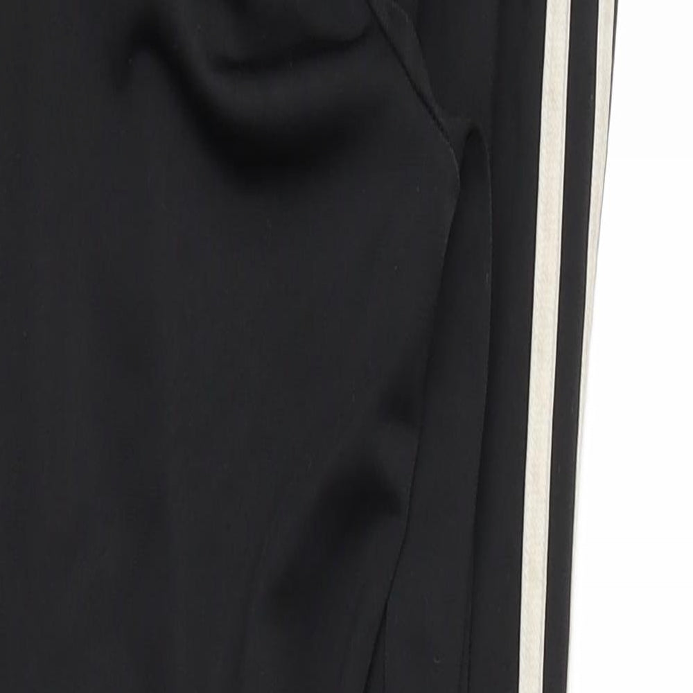 adidas Boys Black   Jogger Trousers Size 9-10 Years