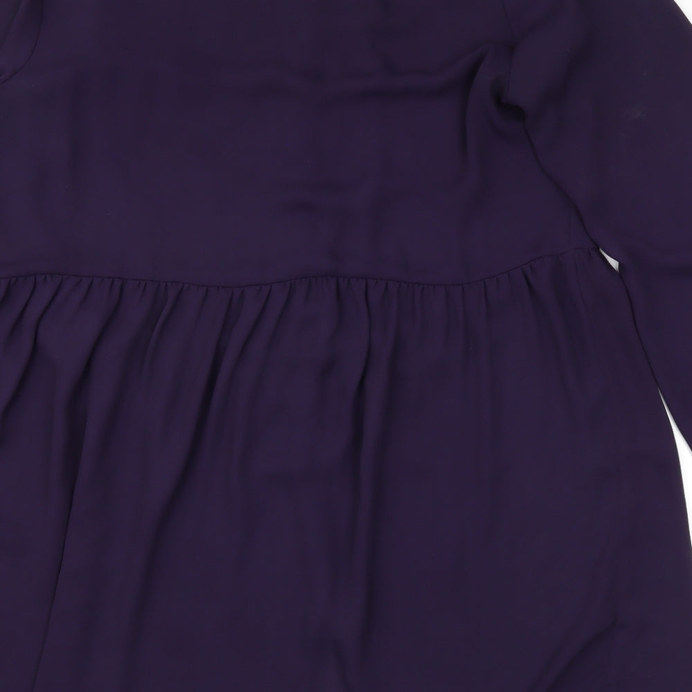 F&F Womens Purple   Basic Blouse Size 18