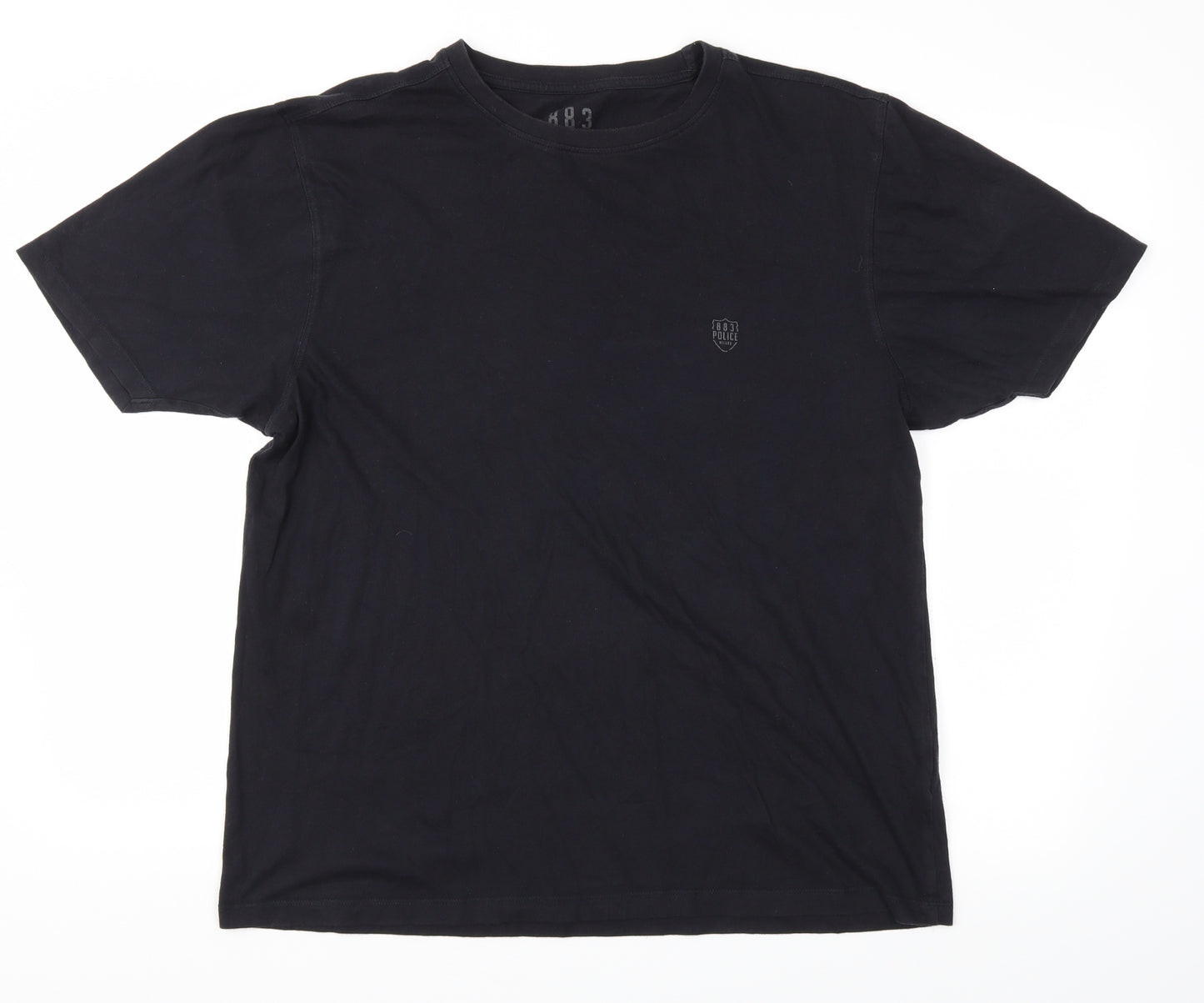 Police Mens Black    T-Shirt Size XL