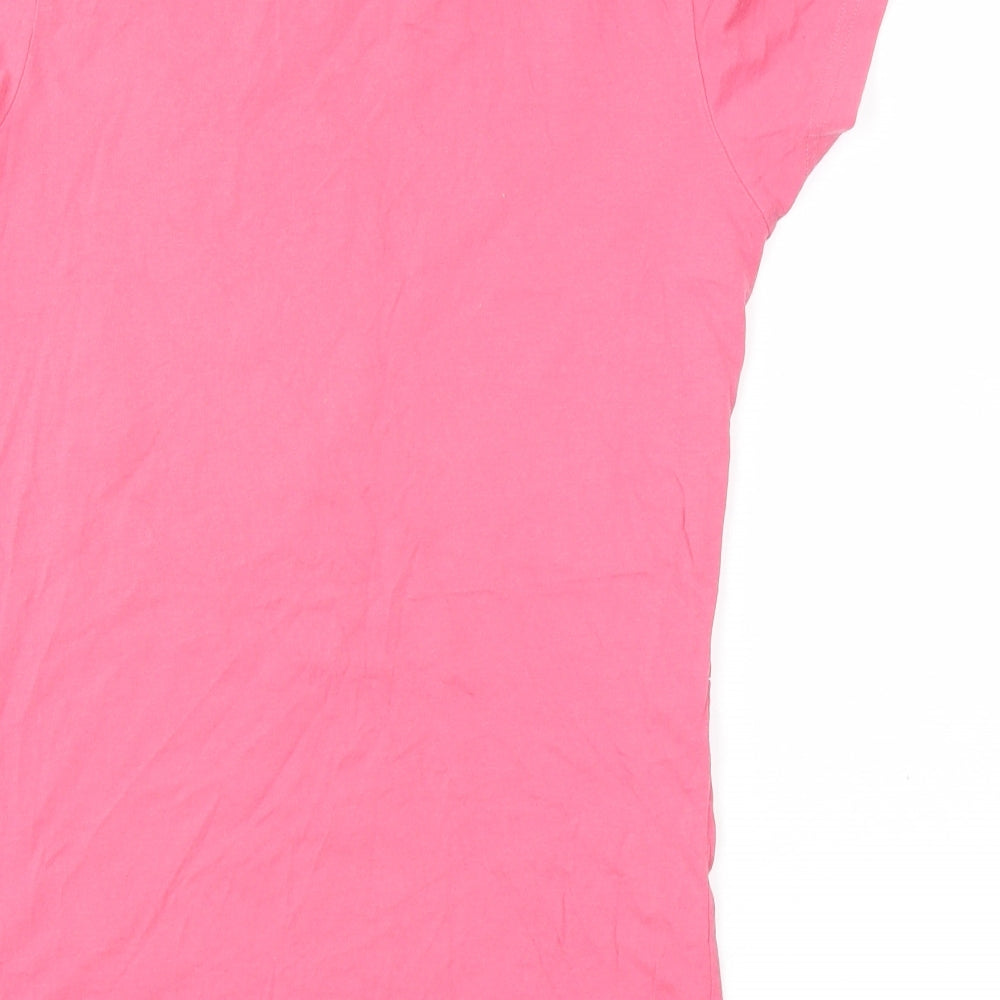 Bench Womens Pink   Basic T-Shirt Size M