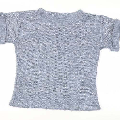Primark Womens Blue   Pullover Jumper Size 8