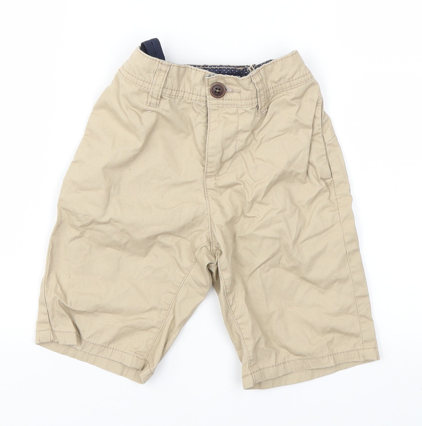 BOYS Boys Beige   Chino Shorts Size 6 Years