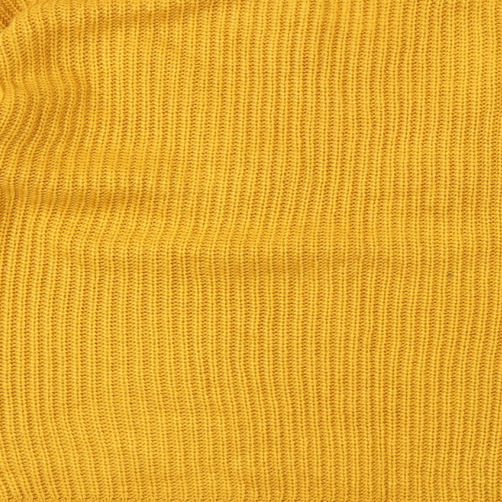 Primark Womens Yellow   Pullover Jumper Size M
