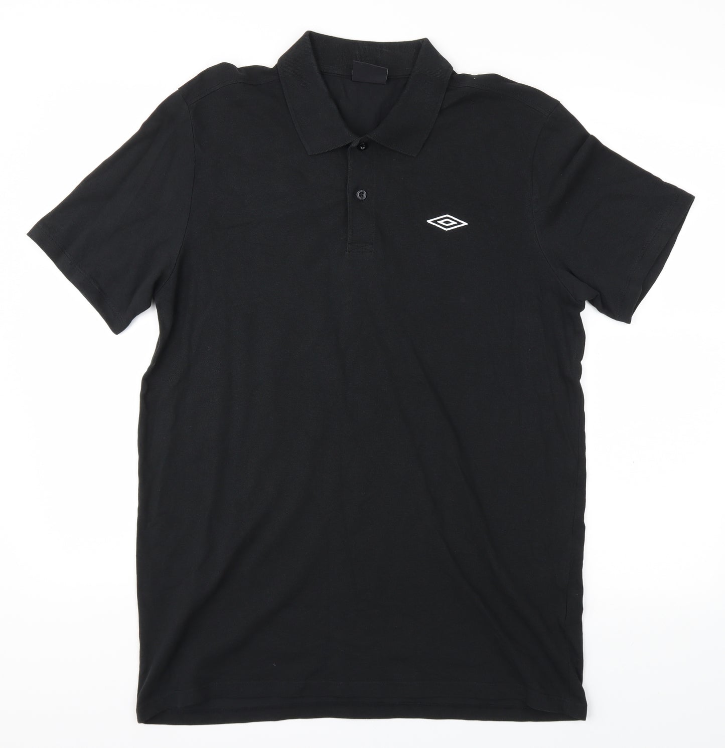 Umbro Mens Black    T-Shirt Size L