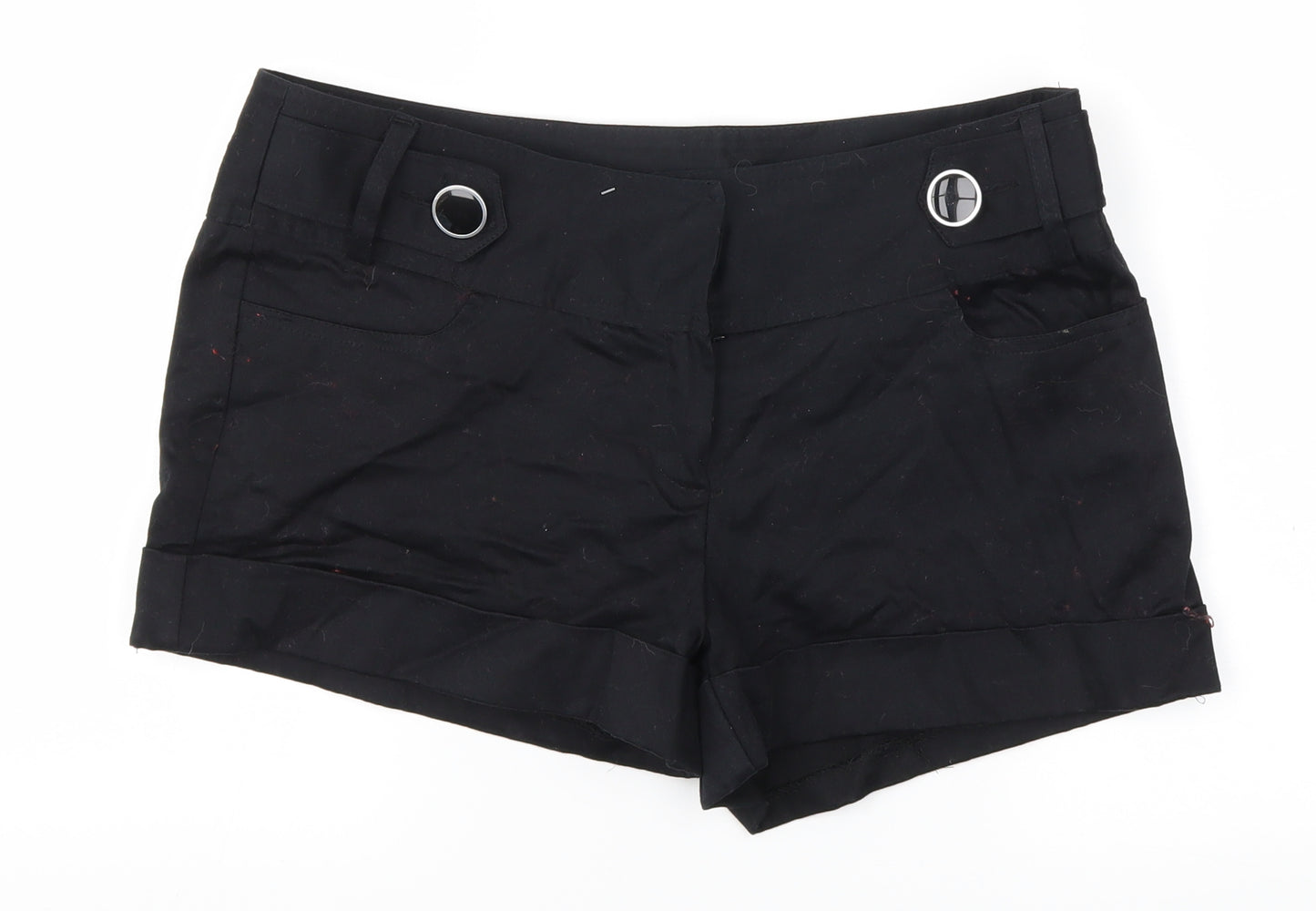 New Look Womens Black   Hot Pants Shorts Size 12