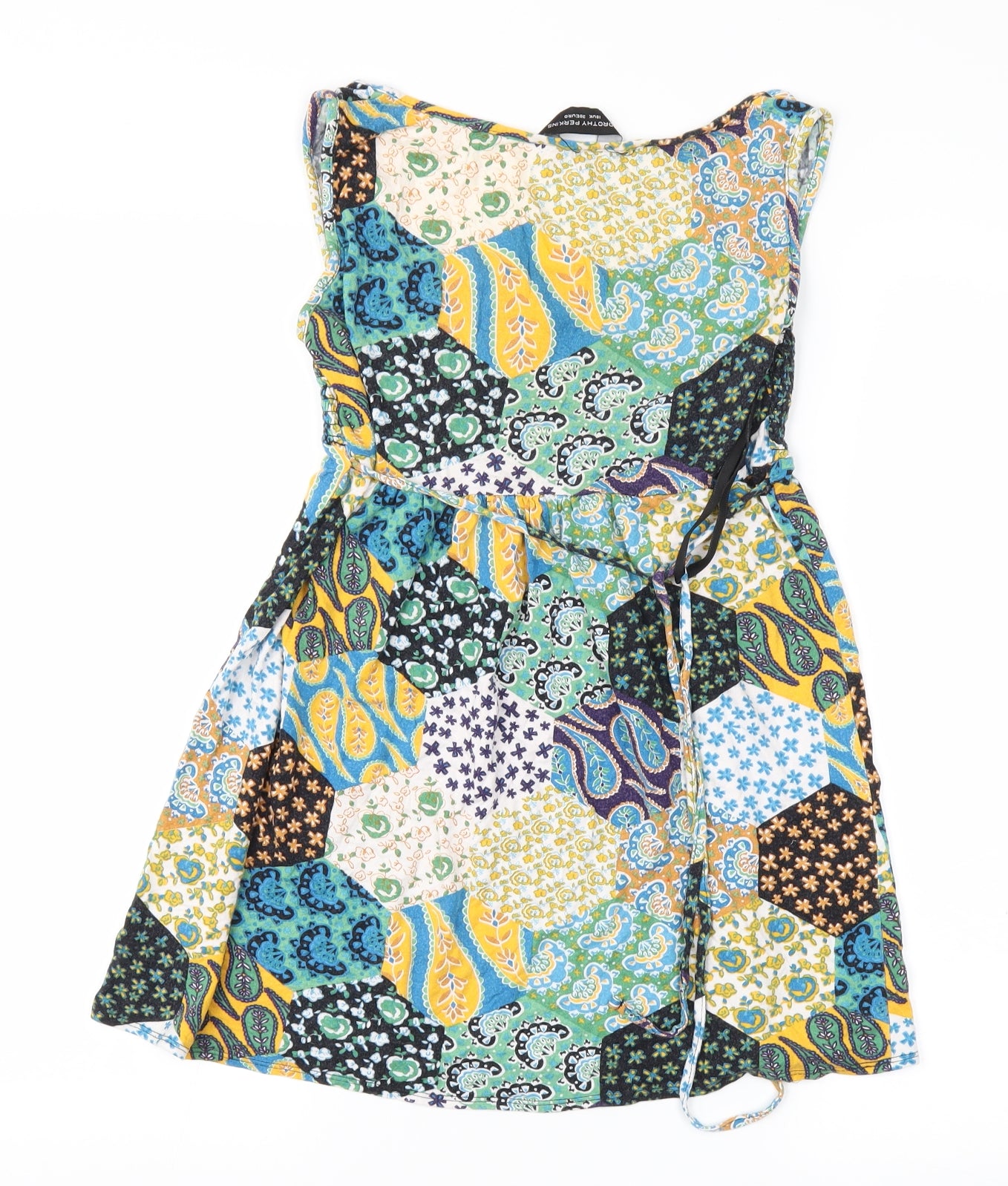 Dorothy Perkins Womens Multicoloured Floral  Basic T-Shirt Size 10