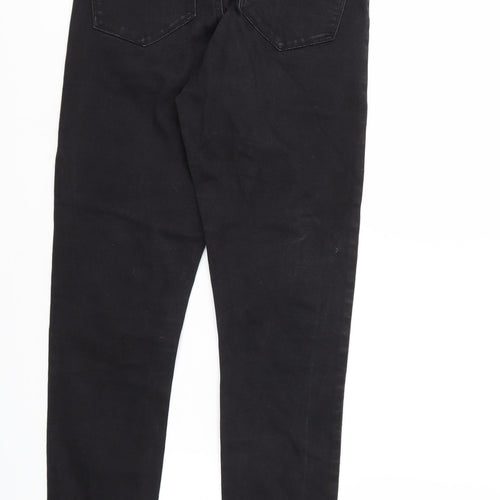 Denim &co  Womens Black Houndstooth  Skinny Jeans Size 10 L30 in