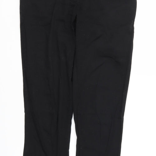 H&M Womens Black   Trousers  Size 8 L27 in