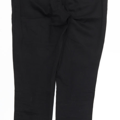H&M Womens Black   Trousers  Size 8 L27 in
