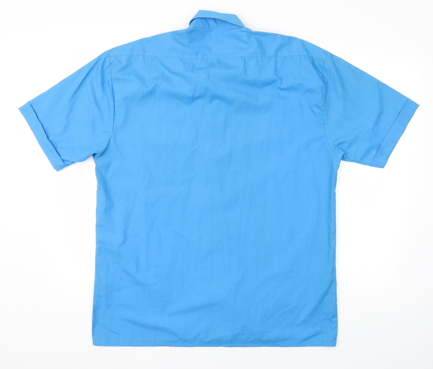 RB  collection  Mens Blue Houndstooth   T-Shirt Size L