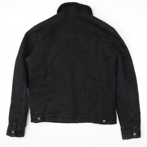 Primark Mens Black   Jacket Coat Size L