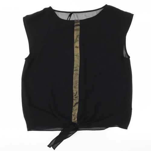 ASOS Womens Black   Basic Blouse Size 12