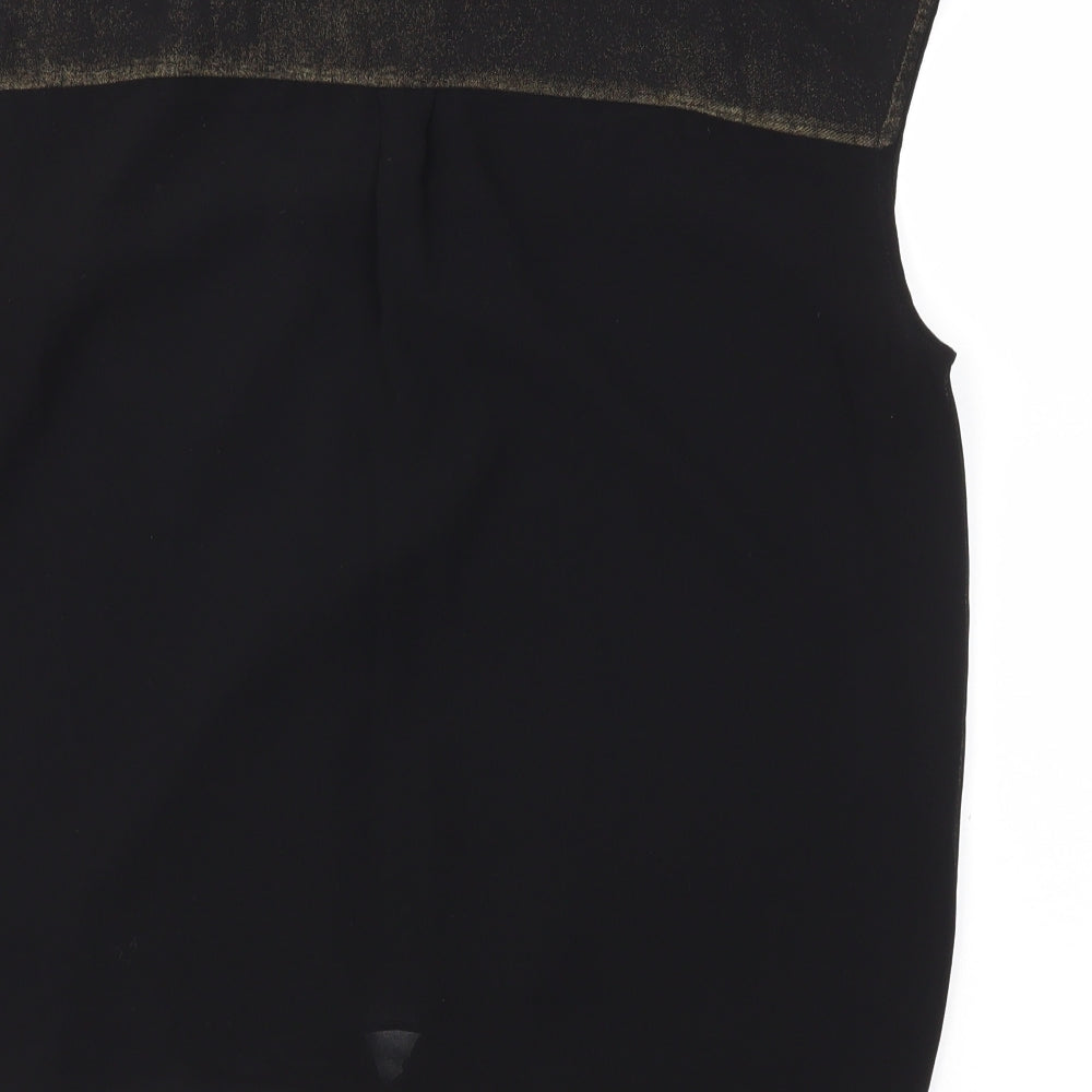 ASOS Womens Black   Basic Blouse Size 12