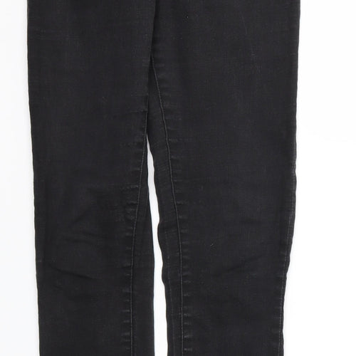 Denim & Co. Womens Black   Skinny Jeans Size 10 L31 in