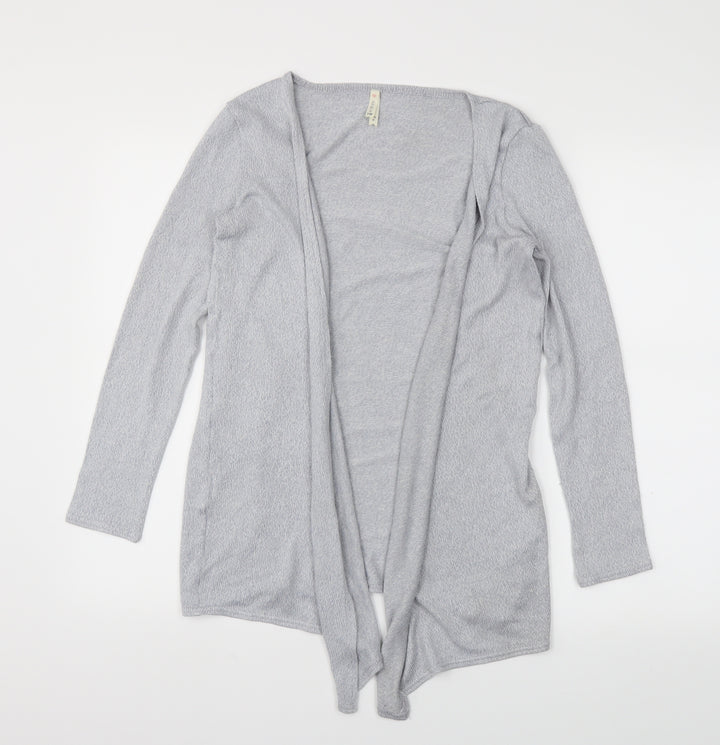 yd Girls Grey   Cardigan Jumper Size 11-12 Years