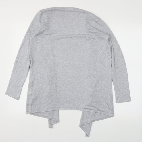 yd Girls Grey   Cardigan Jumper Size 11-12 Years