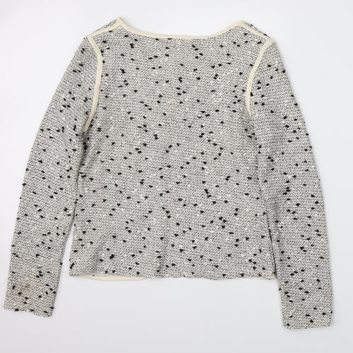 Papaya Womens Grey   Cardigan Jumper Size 12
