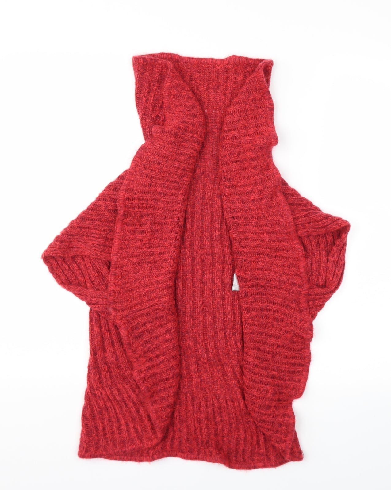 Per Una Womens Red   Cardigan Jumper Size M