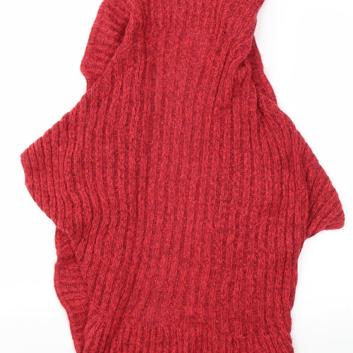 Per Una Womens Red   Cardigan Jumper Size M