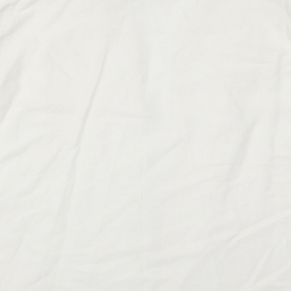 George Womens White   Basic Button-Up Size 18