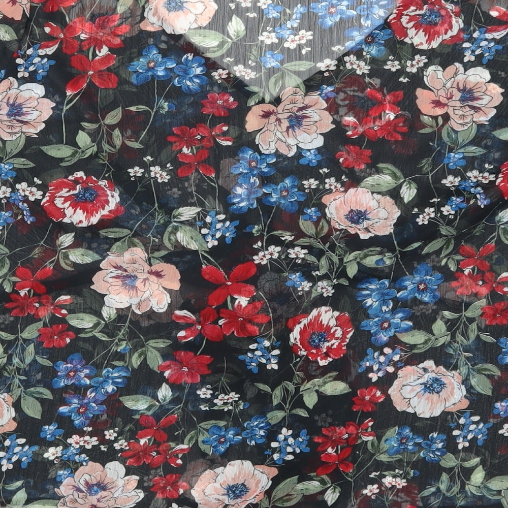 Papaya Womens Multicoloured Floral  Basic Blouse Size 20