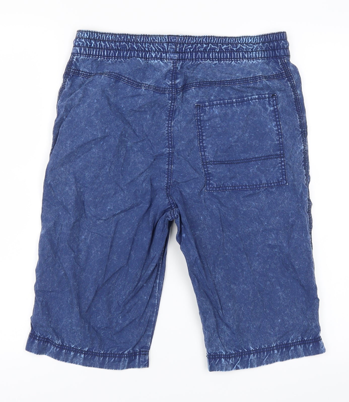 H&M Boys Blue  Denim Bermuda Shorts Size 15 Years