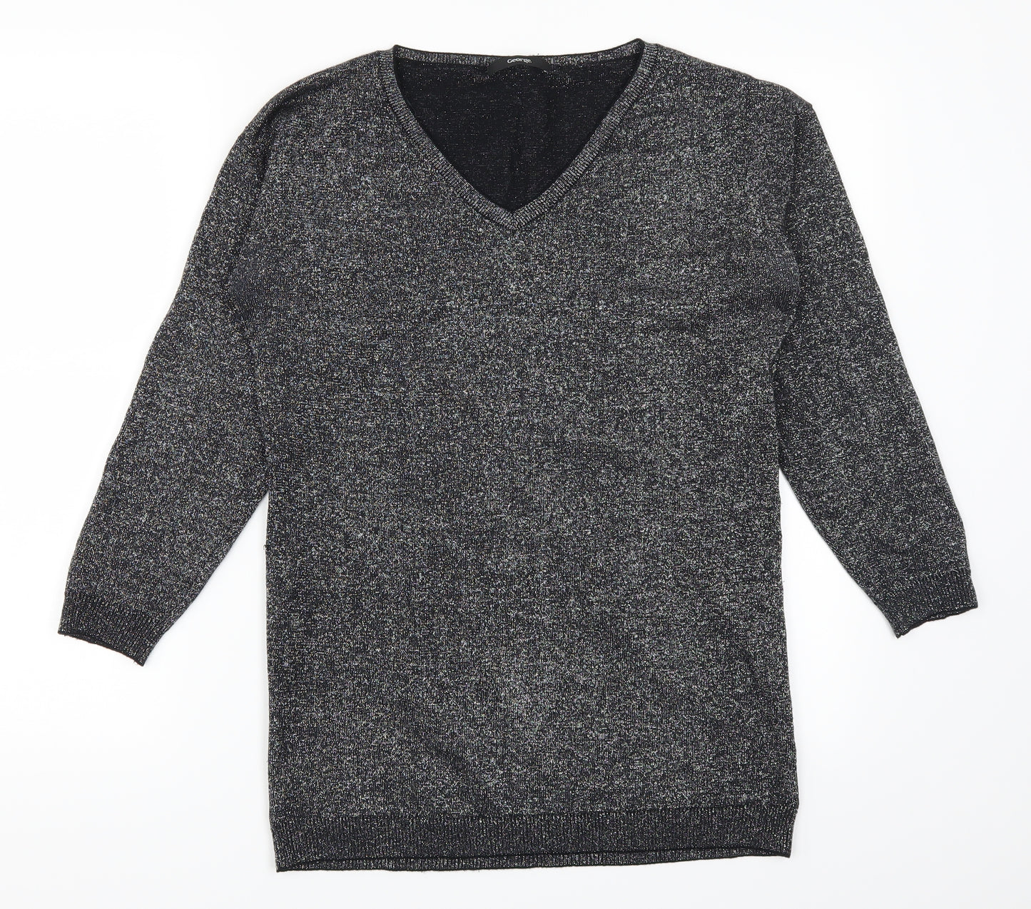 George Womens Grey   Pullover Jumper Size 8
