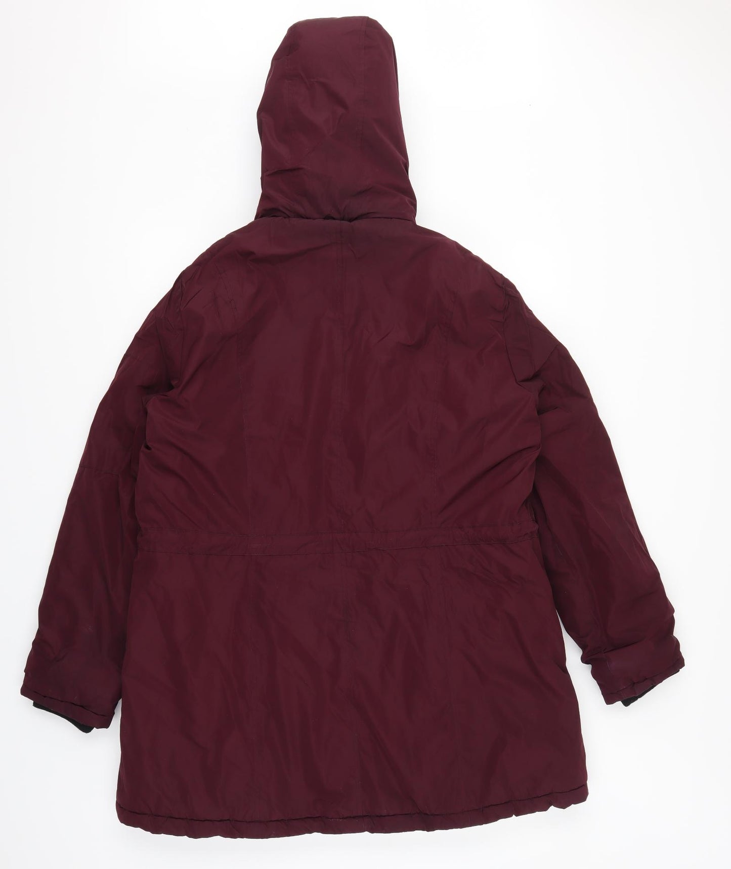 Papaya Womens Purple   Overcoat Coat Size 18