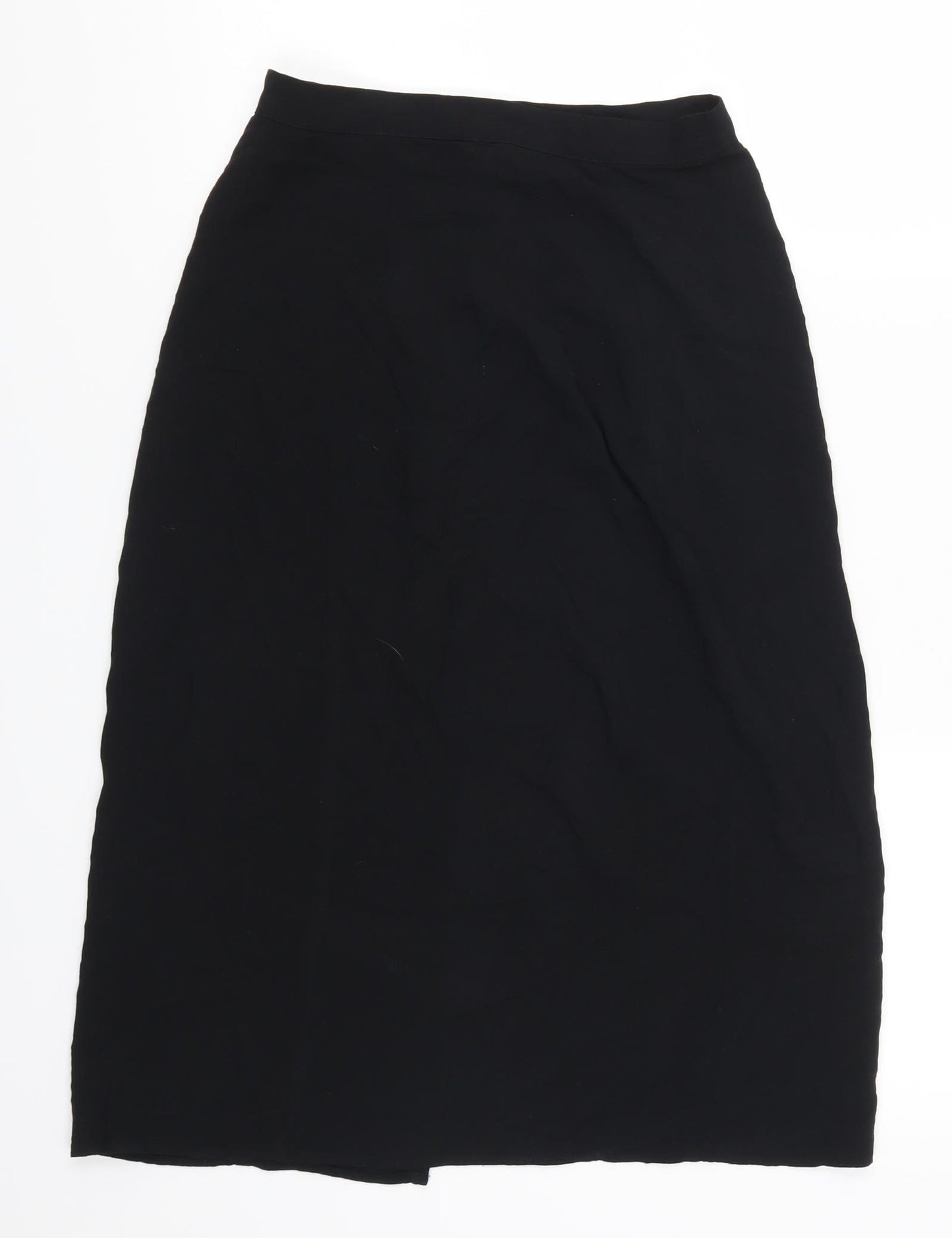 H&M Womens Black   A-Line Skirt Size 6