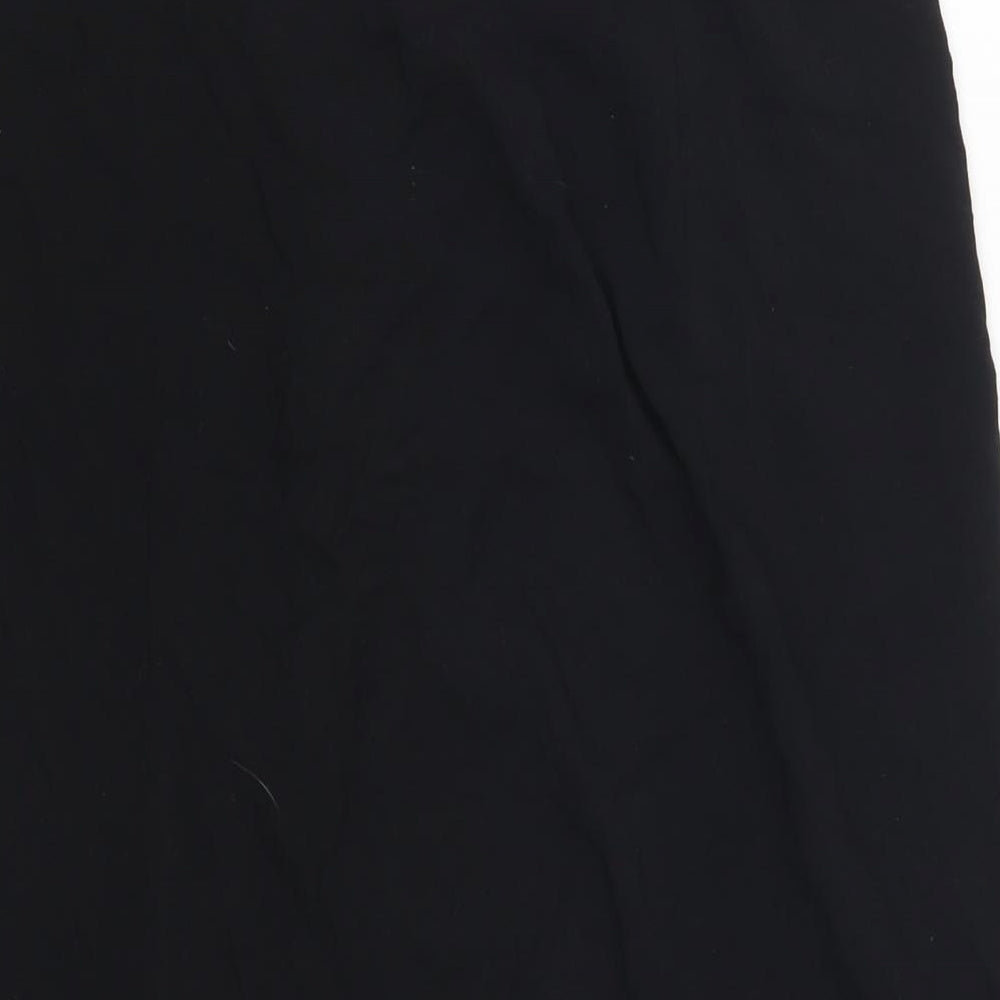 H&M Womens Black   A-Line Skirt Size 6